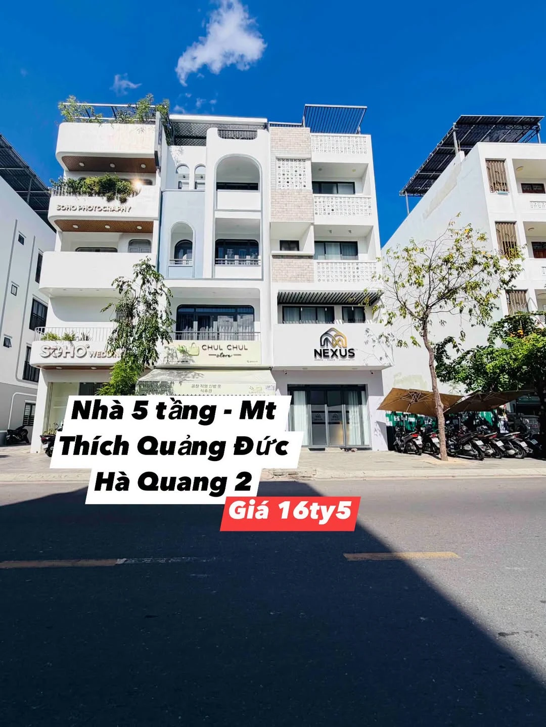 Bán nhà mặt tiền Thích Quảng Đức 110m² 5 tầng 16,5 tỷ Nhà Bè - Ảnh 1
