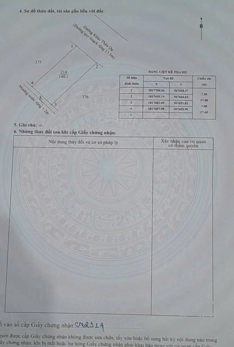 Bán đất mặt tiền Khúc Thừa Dụ, 140m², Huế - Ảnh thu nhỏ 5