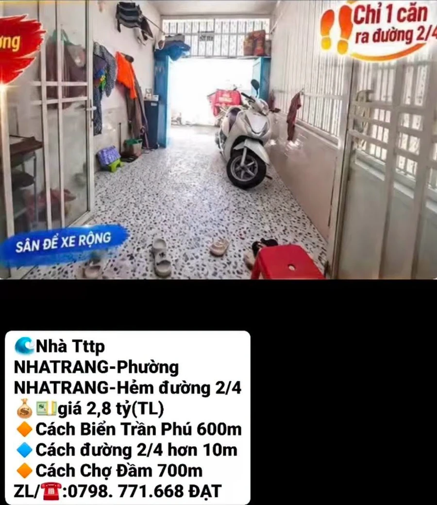 Bán nhà 2 phòng ngủ 47.4m² Nha Trang, gần biển, 2.8 tỷ - Ảnh thu nhỏ 3