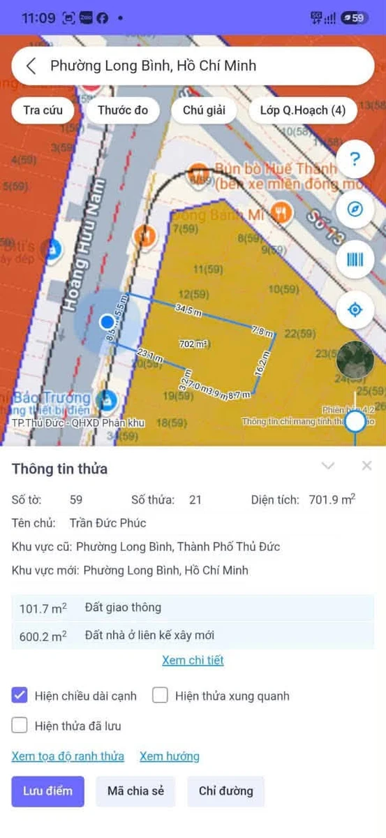 Bán đất mặt tiền Hoàng Hữu Nam 702m² 39,9 tỷ Quận 7 - Ảnh thu nhỏ 3