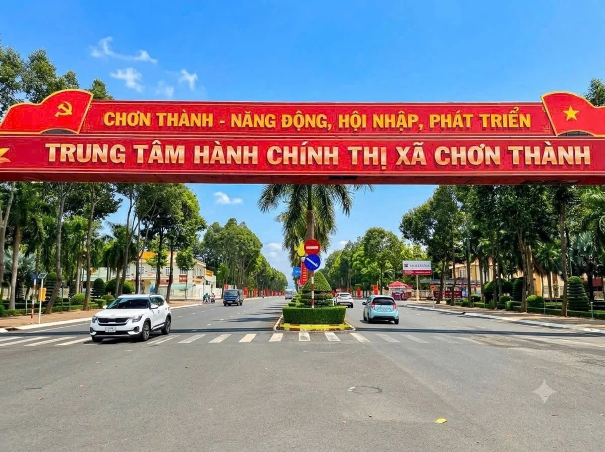 Bán đất 225m² có thổ cư gần trung tâm hành chính Chơn Thành, giá 685 triệu - Ảnh thu nhỏ 2