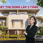 Hiếm | Biệt thự Song lập 3 tầng Rivera Nagomi 7.5 tỷ | Thanh toán giãn 24th, Miễn 3 năm phí quản lý - Ảnh thu nhỏ 1