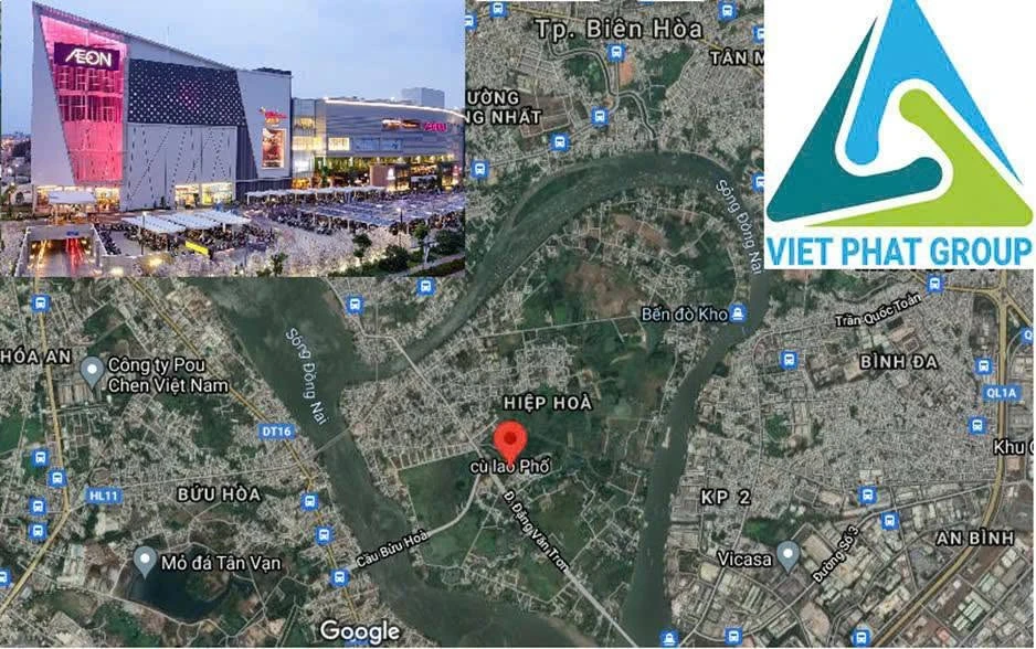 Bán lô đất biệt thự sổ riêng 380m² Hiệp Hòa, Biên Hòa - Ảnh 1