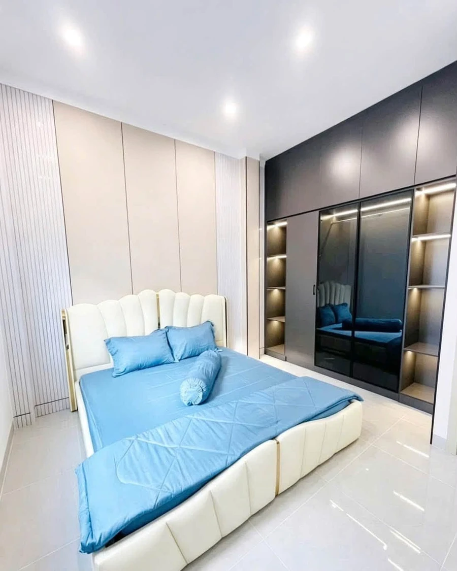 Nhà 1 trệt 1 lầu 3 PN 60m2 gần chợ Phú Mỹ, Thủ Dầu Một 3,4 tỷ - Ảnh thu nhỏ 5