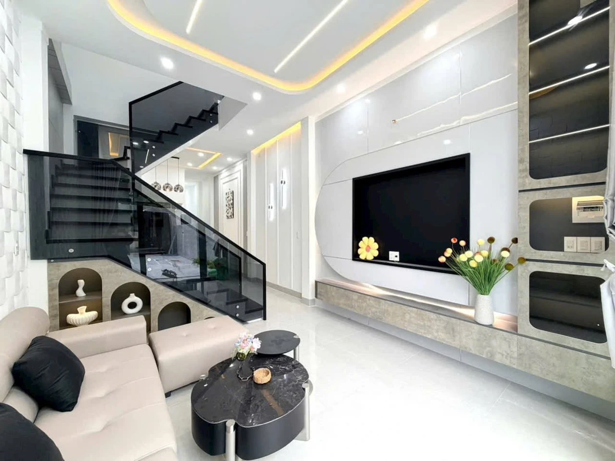 Bán nhà 1 trệt 1 lầu 123m², 4PN, hẻm ô tô, KP7 Tân Phong, Tân Triều, Biên Hòa - Ảnh thu nhỏ 4