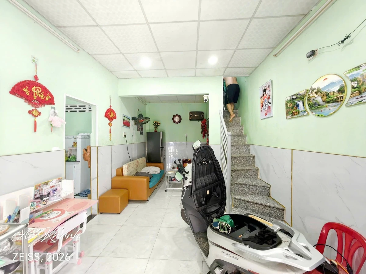 Bán nhà 2 tầng 35.5m² hẻm xe máy Phước Long, Nha Trang 1.75 tỷ - Ảnh thu nhỏ 2