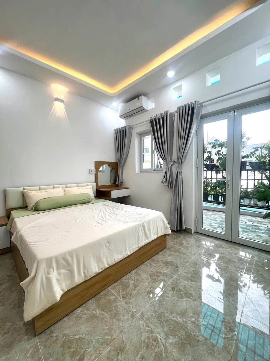 Bán nhà hẻm 54m² 3 phòng ngủ Huỳnh Tấn Phát Nhà Bè - Ảnh thu nhỏ 4