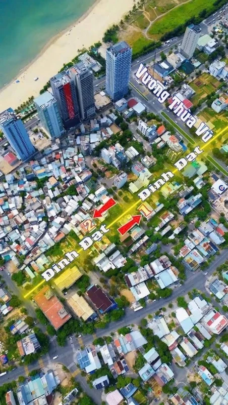 Bán đất mặt tiền Đinh Đạt, Sơn Trà, 91m², 16.2 tỷ