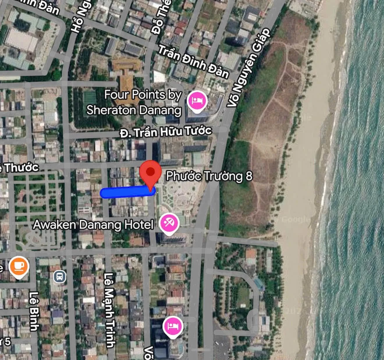 Bán tòa căn hộ 7 tầng gần biển 92,5m², doanh thu cao - Ảnh 1