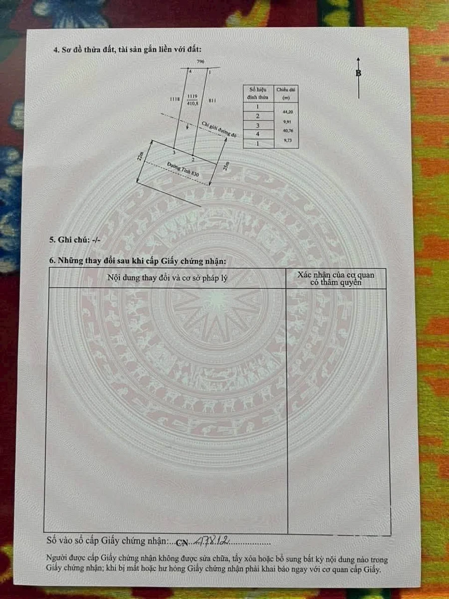 Bán đất thổ cư Mỹ Lệ Cần Dước Long An - Ảnh thu nhỏ 4