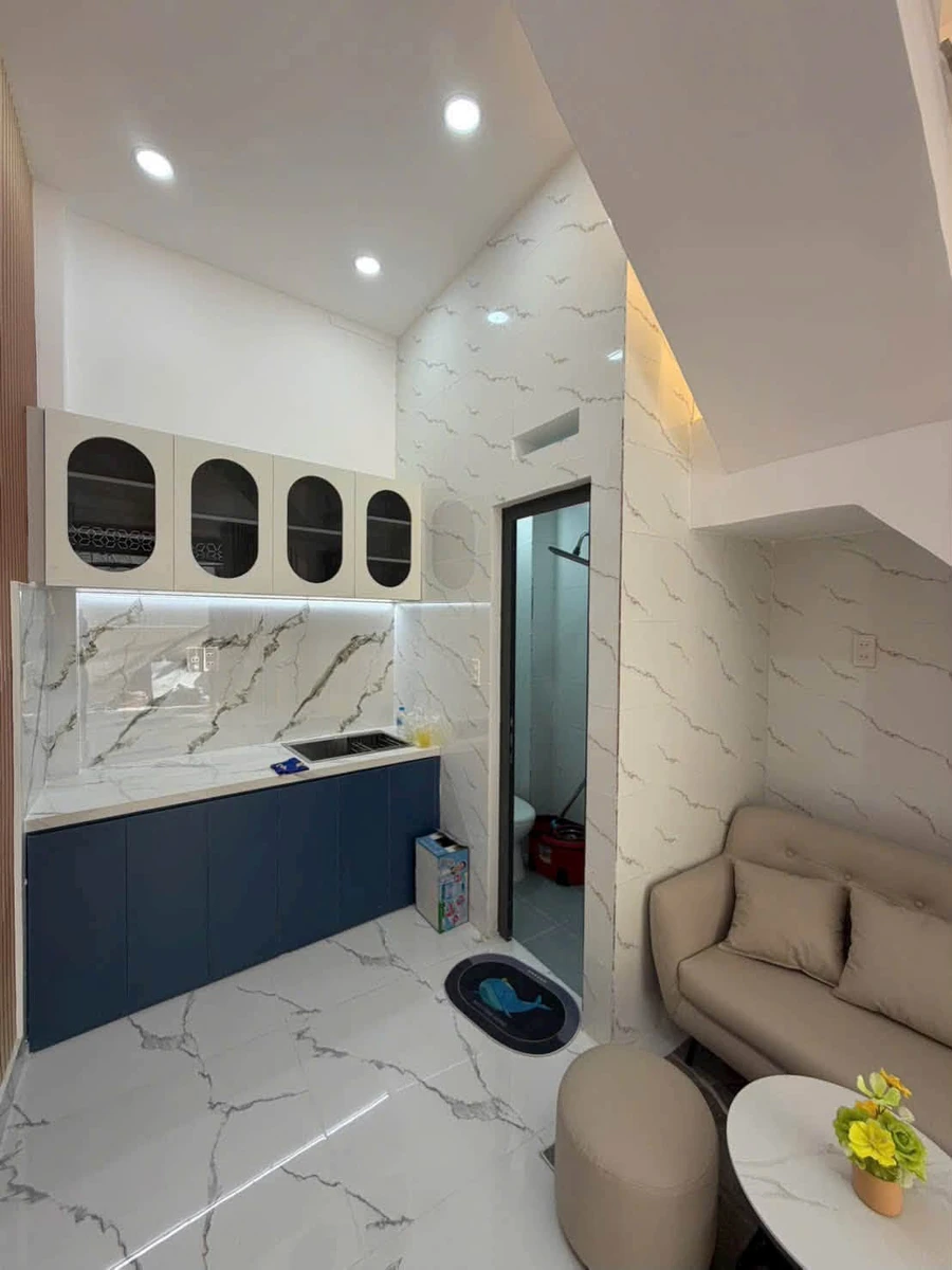 Bán nhà mini 1 trệt 1 lầu 2PN hẻm xe hơi Quang Trung, Thông Tây Hội (P8 Gò Vấp), 3,55 tỷ - Ảnh thu nhỏ 4