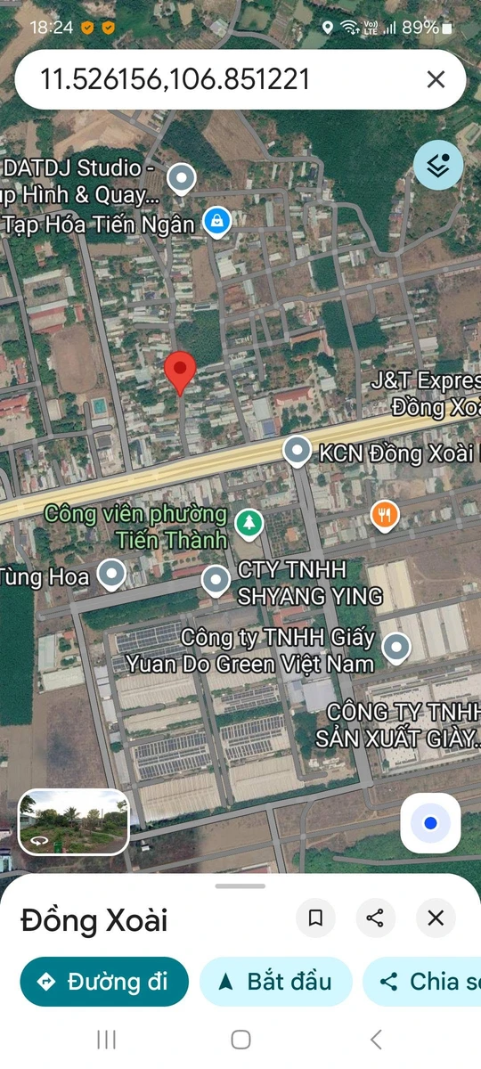 Bán đất thổ cư Đồng Xoài, Bình Dương 1,1 tỷ - Ảnh thu nhỏ 2