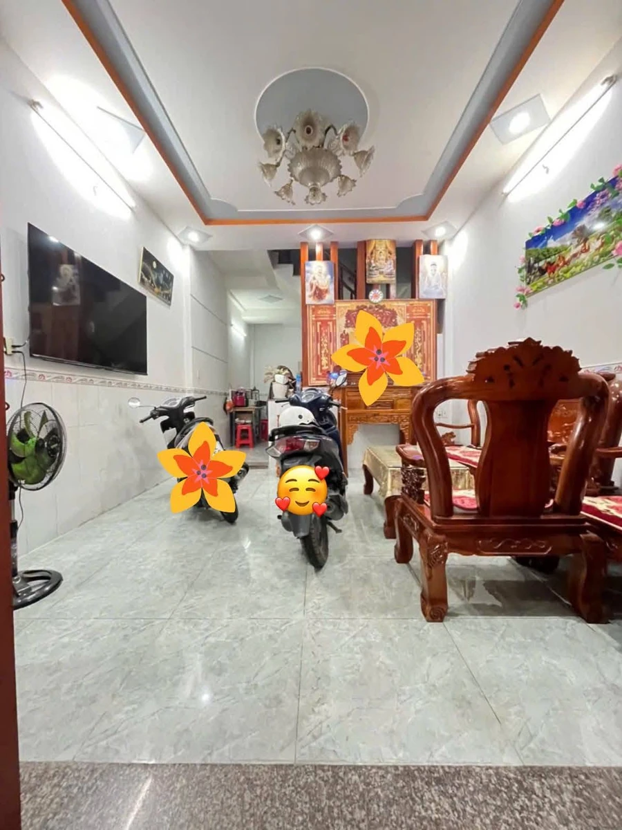 Bán nhà 44m² 2PN 2WC Hóc Môn gần ngã tư miếu ông cù - Ảnh thu nhỏ 2