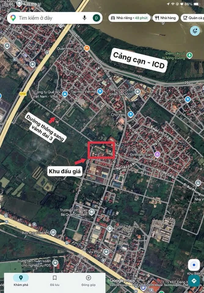 Bán đất Cổ Bi Gia Lâm 80m2 giá 6 tỷ - Ảnh thu nhỏ 2