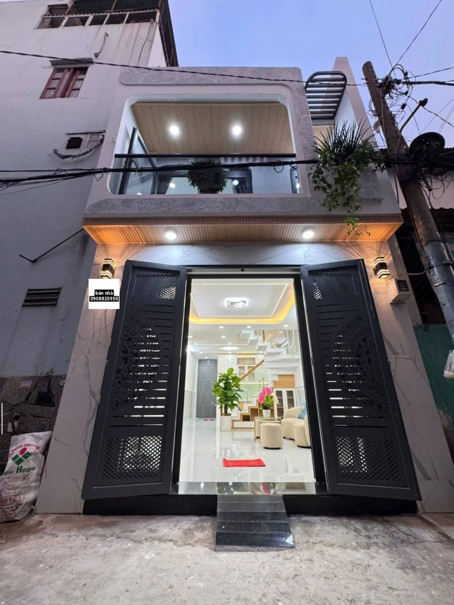 Bán nhà mới hẻm xe hơi 4x10m, 2PN, 4,85 tỷ, đường số 8B Bình Hưng Hòa A, Bình Tân - Ảnh thu nhỏ 2