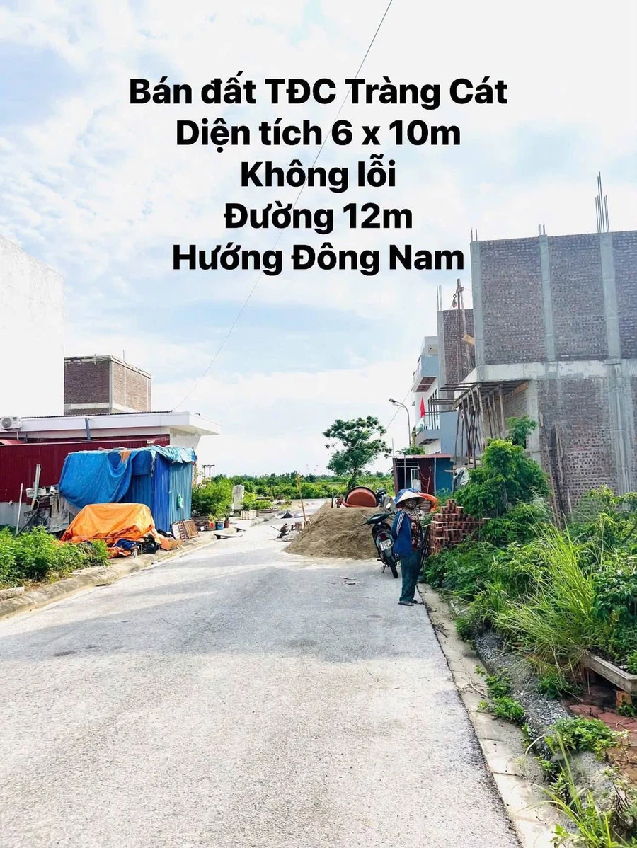 Bán đất TĐC Tràng Cát 60m2, 42 triệu/m2 - Ảnh 1