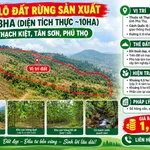 Bán lô đất rừng sản xuất hơn 10 ha Tân Sơn Phú Thọ - Ảnh thu nhỏ 1