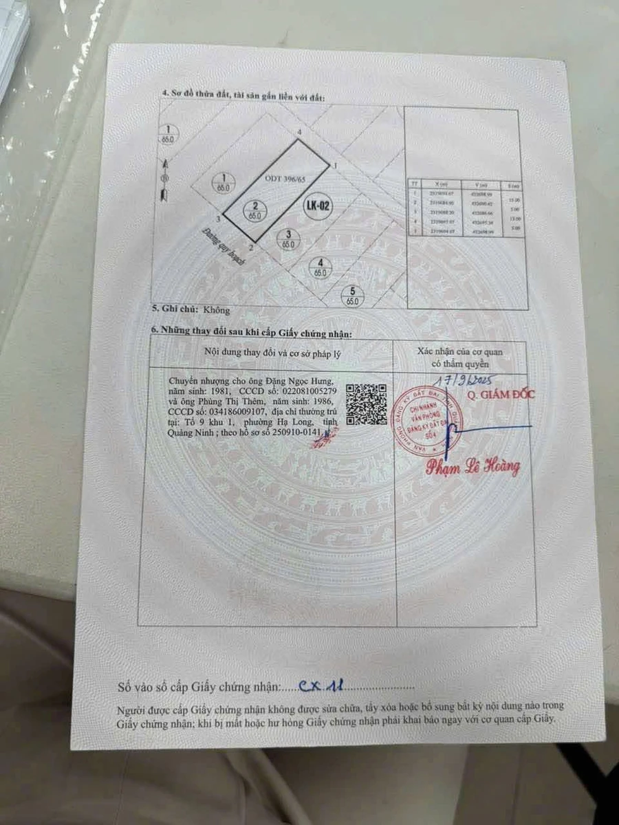 Bán nhà 4 tầng 1 tum 65m2, 5 phòng ngủ tại TĐC Hà Lầm, Hạ Long - Ảnh thu nhỏ 5