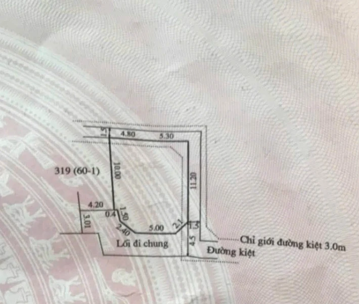 Bán đất 118m2 kiệt Thanh Tịnh, Vỹ Dạ, Huế - 1 tỷ 950 triệu