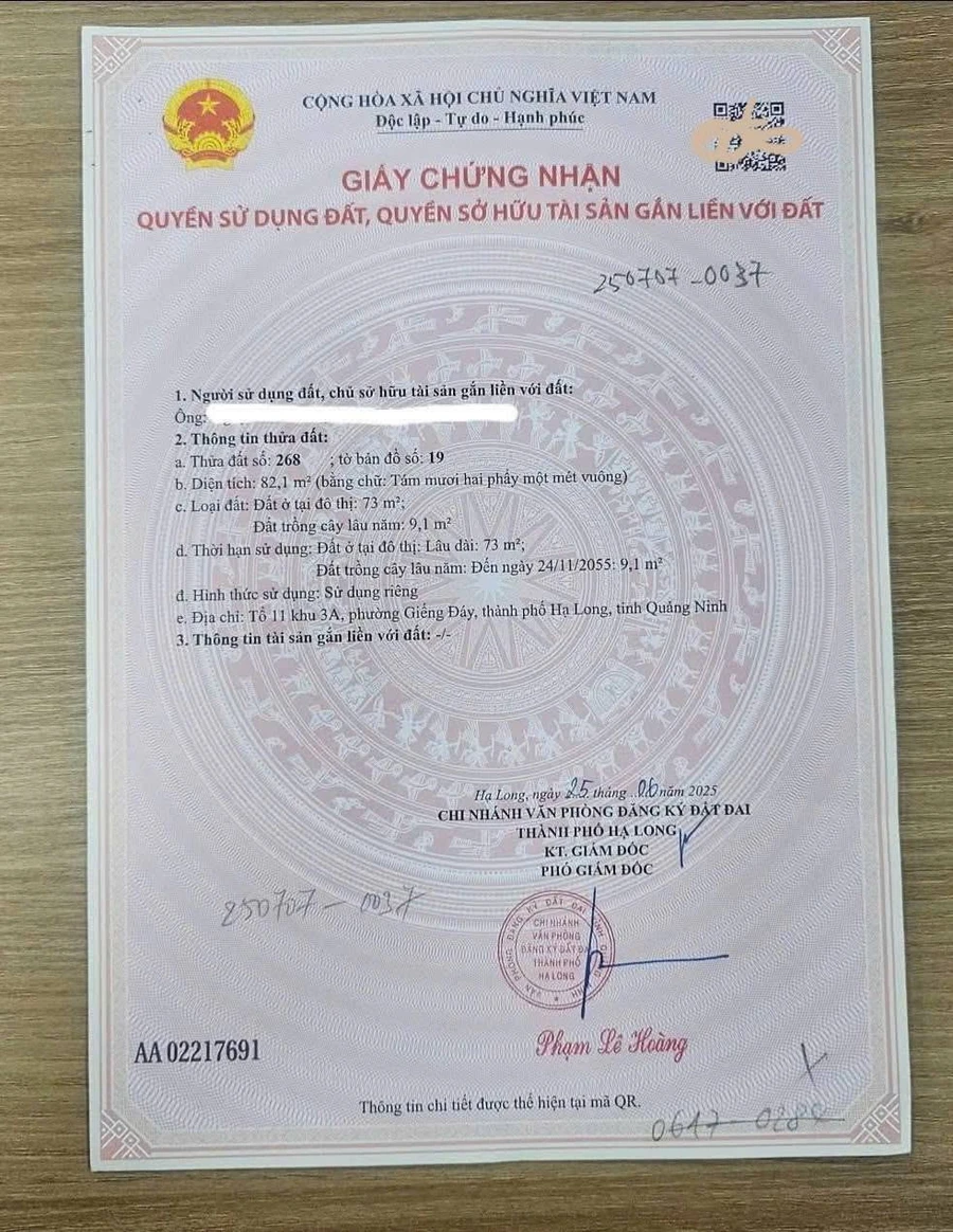 Bán đất 82,1m² 3 mặt thoáng Khu 3A Giếng Đáy - Ảnh thu nhỏ 2