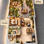 Bán căn hộ Sun Group Đà Nẵng 1PN sân vườn 123.6m² giá 3.3 tỷ - Ảnh thu nhỏ 1