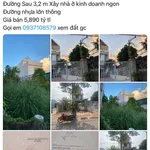 Bán đất 2 mặt tiền Nguyễn Thị Minh Khai Phú Hoà Bình Dương 328.9 m² - Ảnh thu nhỏ 1