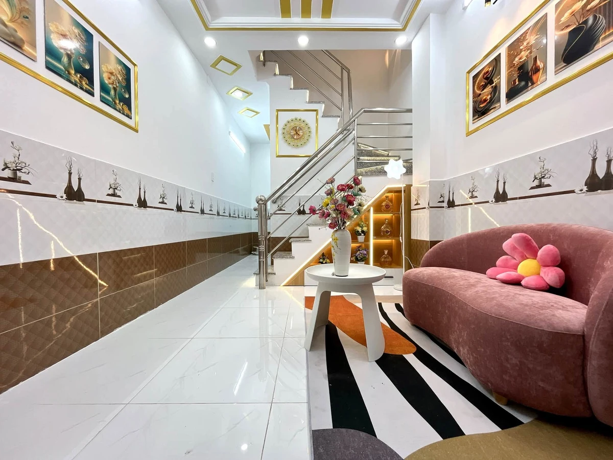 Bán nhà 24m² 4 phòng ngủ Huỳnh Tấn Phát Nhà Bè 1,79 tỷ - Ảnh thu nhỏ 2