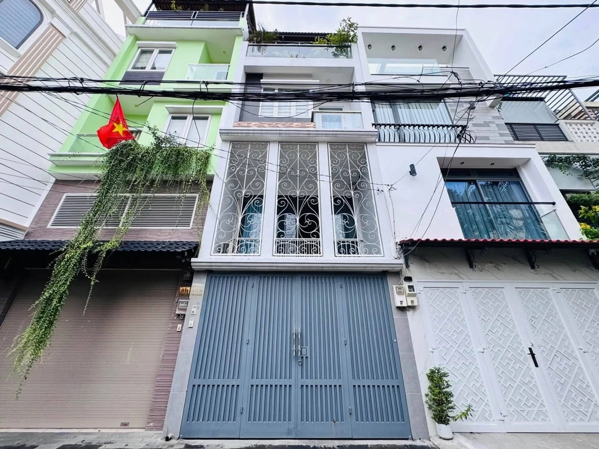 Bán nhà 4 tầng 70m2 hẻm xe hơi đường Lê Quang Định, Bình Thạnh giá 12,9 tỷ - Ảnh 1