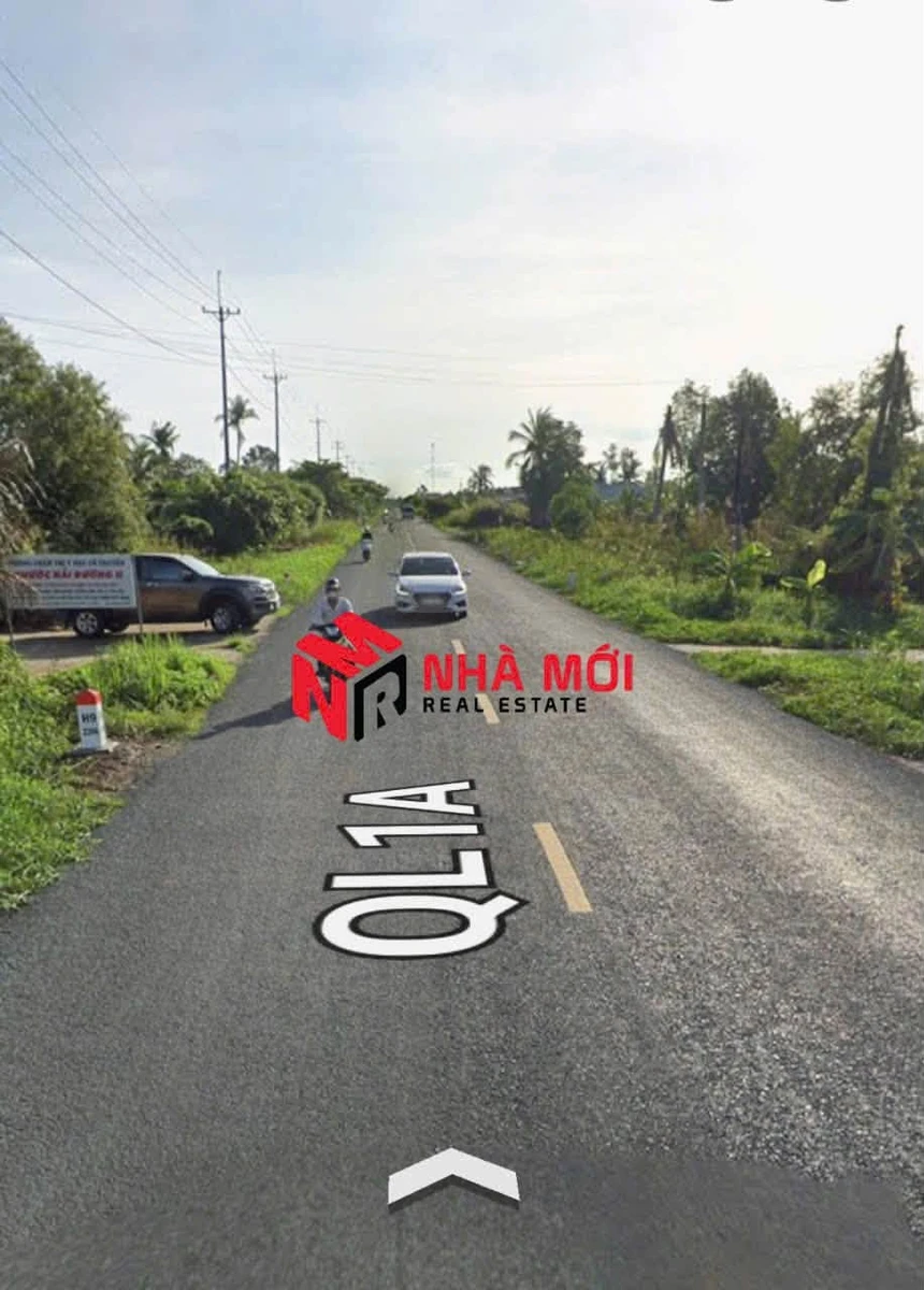 Bán đất mặt tiền QL1A Phú Hưng Cà Mau 1452m2 giá 3 tỷ - Ảnh thu nhỏ 2