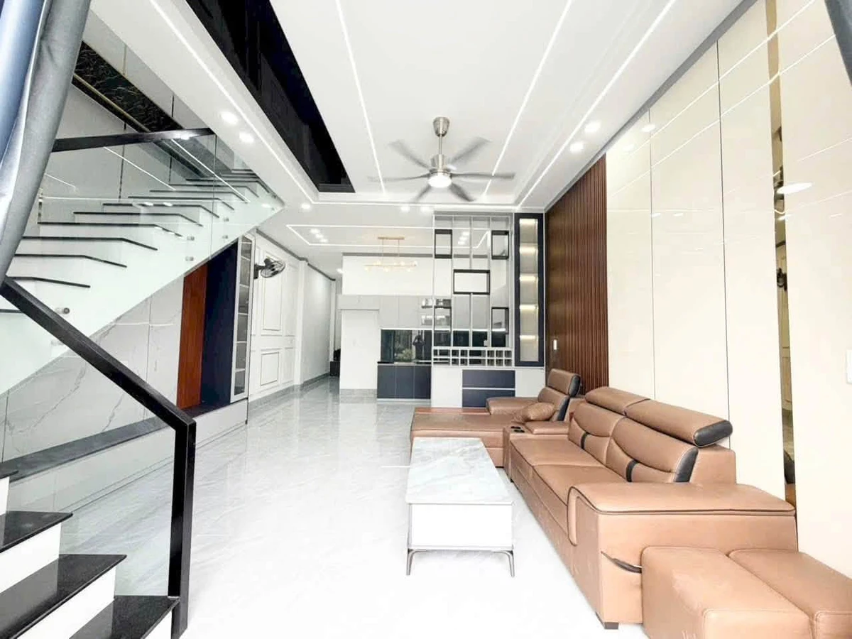 Bán nhà 1 trệt 1 lầu 3PN 80m² gần chợ Phú Thọ Bình Tân - Ảnh thu nhỏ 4