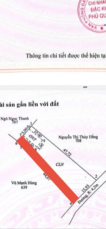Bán đất 475m² Phú Quốc, gần biển, 9 tỷ