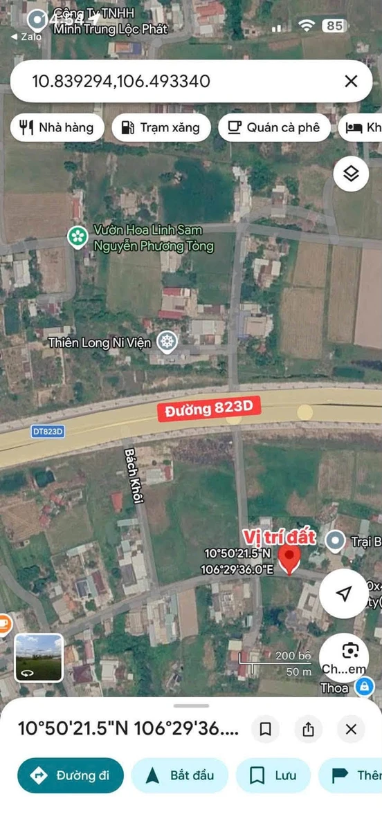 Bán đất mặt tiền Ấp 3 Đức Hòa Đông 140 m² 1 tỷ 4 - Ảnh thu nhỏ 4