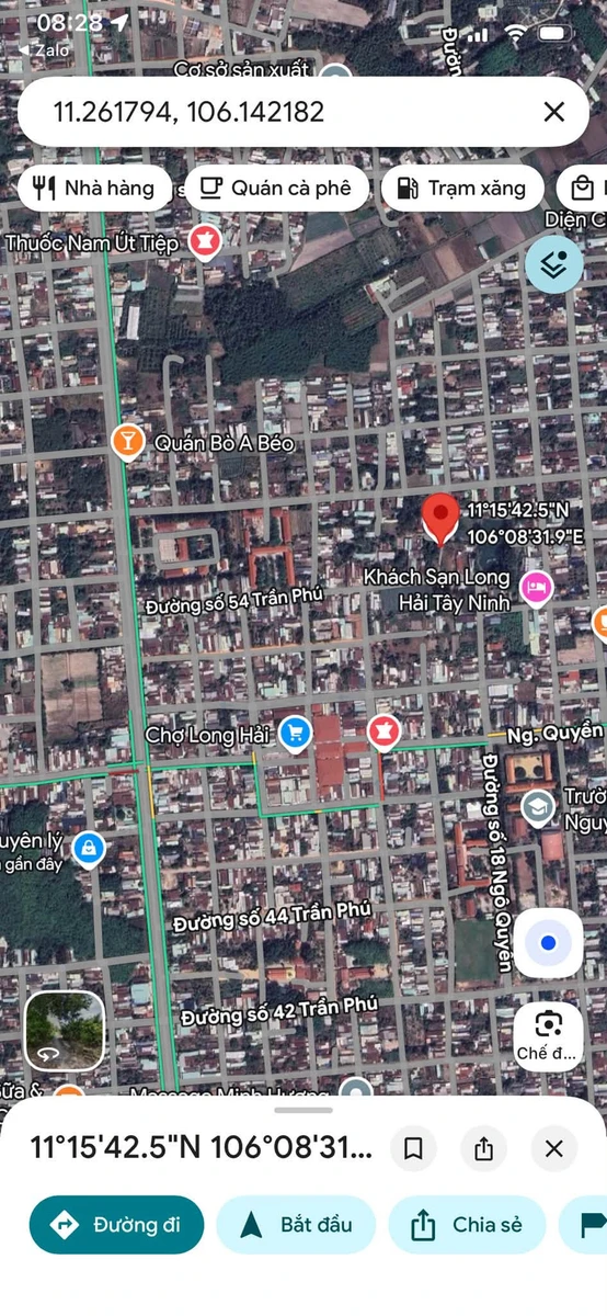 Bán lô đất 60m² gần chợ Long Hải, Tây Ninh 350 triệu - Ảnh thu nhỏ 4