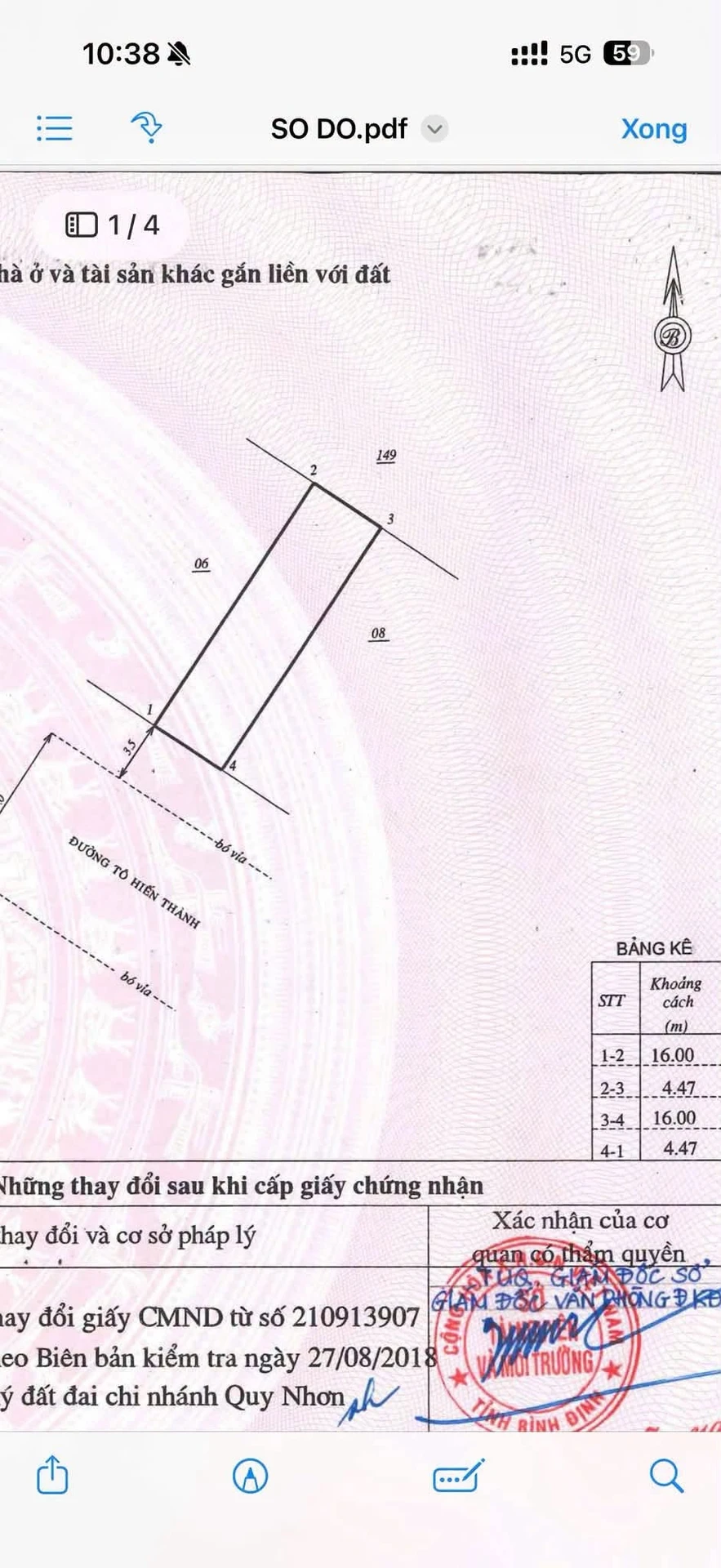Nhà 3 tầng mặt tiền 71.5m2 Tô Hiến Thành Quy Nhơn bán 7 tỷ - Ảnh 1