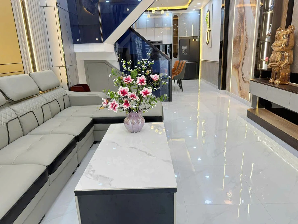 Bán nhà 3 tầng hẻm Huỳnh Tấn Phát Q7, 64m², 7.9 tỷ - Ảnh thu nhỏ 2