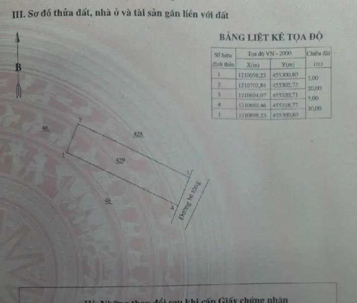 Bán đất nền 100m2 sát Đặng Văn Lãnh, Phan Thiết 735 triệu