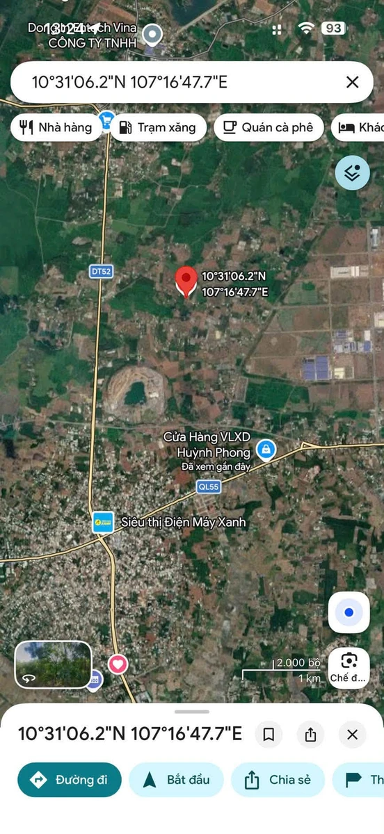 Bán đất mặt tiền 500m2 đường nhựa Nguyễn Bảo Hoá BRVT - Ảnh thu nhỏ 4