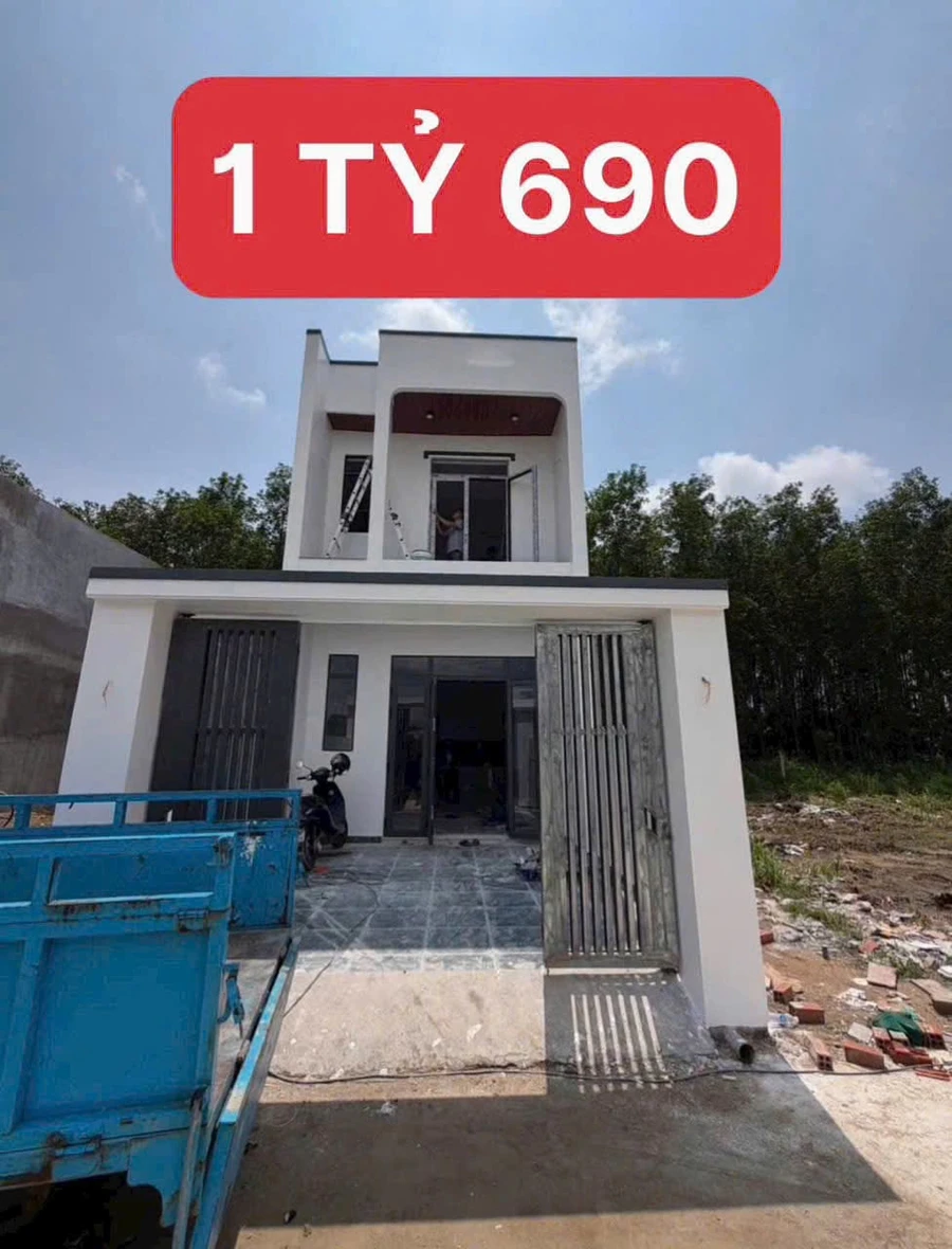 Bán nhà lầu 4.5x16m giá 1 tỷ 690 gần Hương Lộ 15, bến phà Bạch Đằng - Ảnh thu nhỏ 2