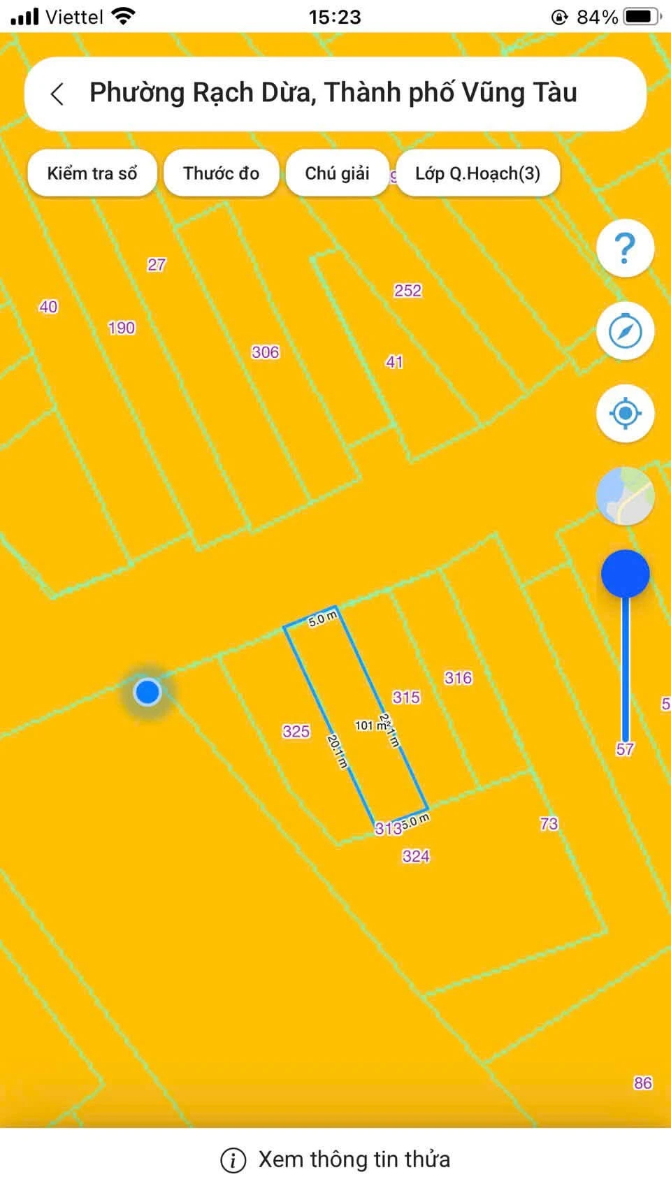Bán lô đất 100m² hẻm Nguyễn Hữu Cảnh Phường Rạch Dừa - Ảnh 1