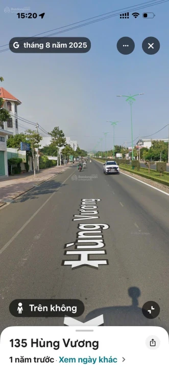 Bán 4 lô đất mỗi lô 5x20m liền nhau, mặt tiền đường Hùng Vương, sổ hồng riêng - Ảnh thu nhỏ 2