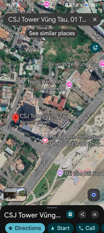 Bán căn hộ 1PN, 55m² CSJ Tower Vũng Tàu 3,2 tỷ