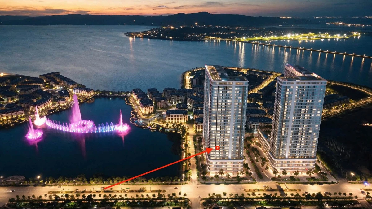 Bán căn hộ 2 phòng ngủ 55,84m² Prima Bay Hạ Long giá 2,357 tỷ - Ảnh 1