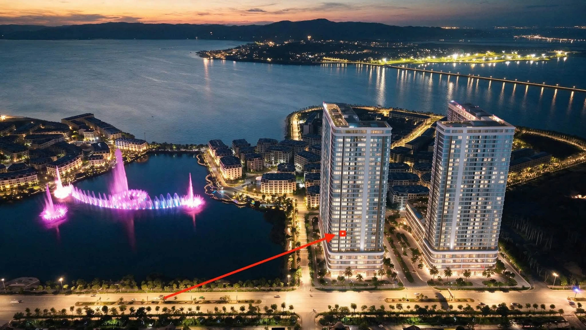 Bán căn hộ 2 phòng ngủ 55,84m² Prima Bay Hạ Long giá 2,357 tỷ - Ảnh 1