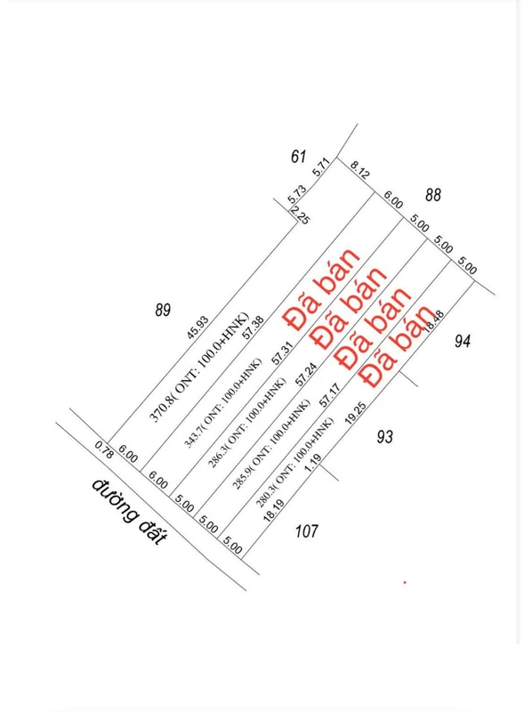 Bán đất 100m² Thạnh Đức giá 500 triệu