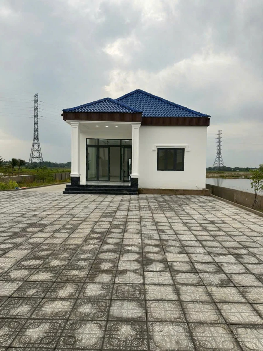 Bán gấp đất mặt tiền 1.991m2 tặng nhà biệt thự mái thái đường Cây Trôm Mỹ Khánh, Thái Mỹ, Củ Chi - Ảnh thu nhỏ 4
