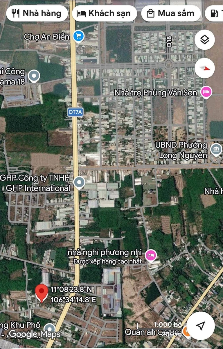 Bán đất nở hậu 1.170m2 giá 4,5 tỷ, sẹc 7A Hùng Vương, An Điền, Bình Dương - Ảnh thu nhỏ 5