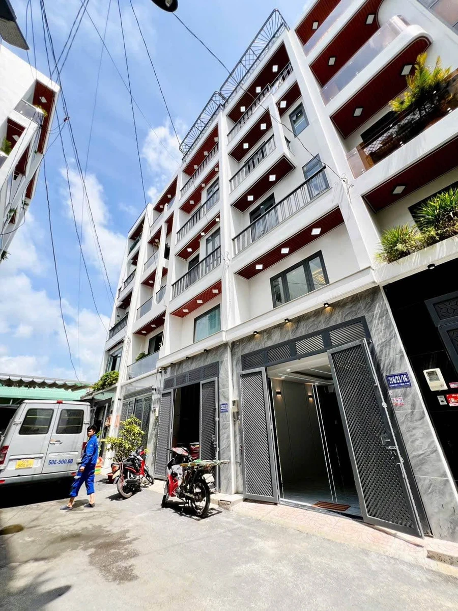 Bán nhà 4 tầng full nội thất 4x14m, 4PN, hẻm nhựa 7m Thạnh Xuân 25, Quận 12 - Ảnh thu nhỏ 2
