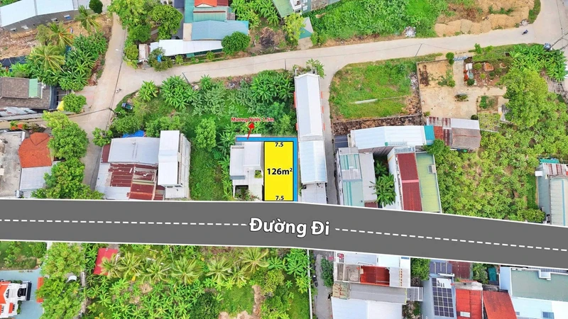 Bán đất 126m2 ngang 7,5m 3 mặt thoáng khu quy hoạch Ngọc Anh, Mỹ Thượng, Huế