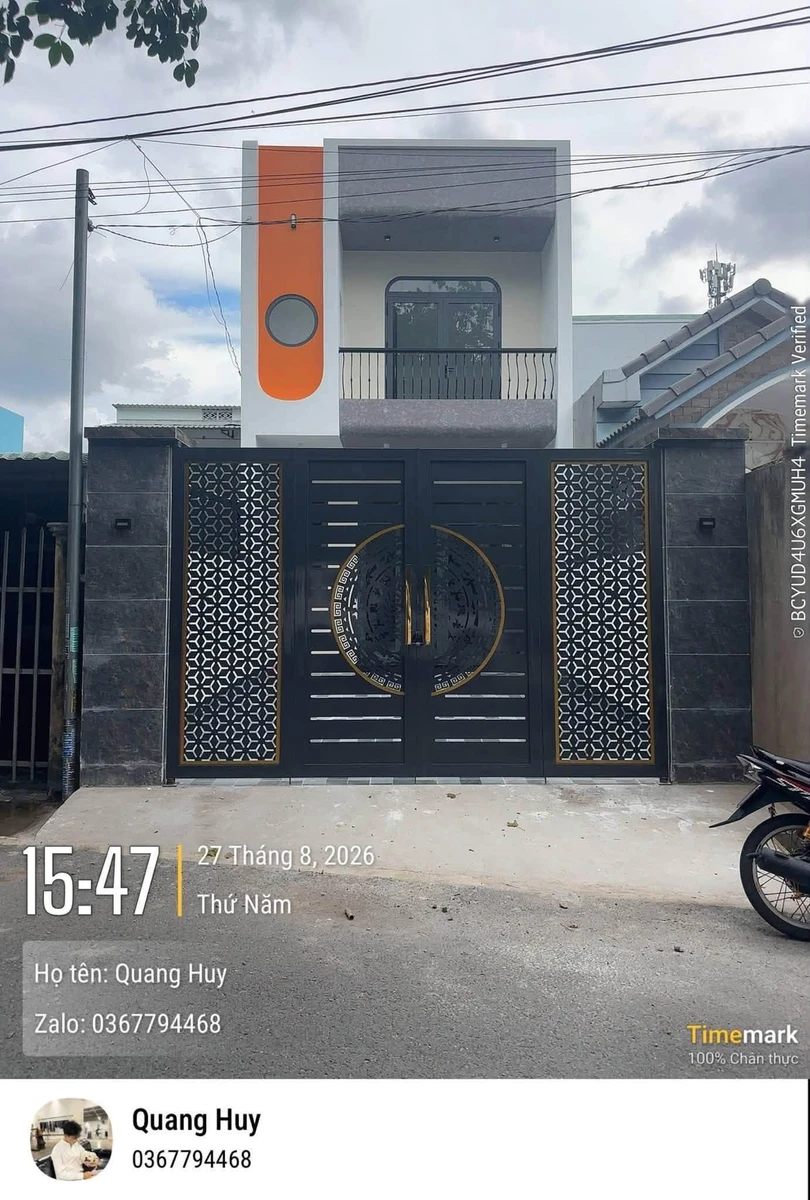 Bán nhà trệt lầu 91m² Bến Cát, Bình Dương 2,5 tỷ - Ảnh thu nhỏ 2
