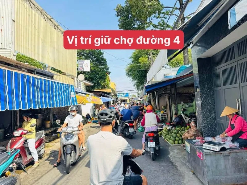 Bán đất mặt tiền chợ Đường Trương Định, Biên Hòa, 102.6m2